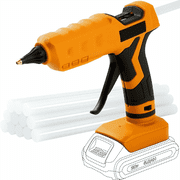 100 Watt Cordless Hot Glue Gun, Handheld Portable for DIY Crafts, Glueing Glass, Plastic Wood, Quick Home School Repairs, Not Included Battery
