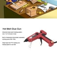 Hot Glue Gun Adjustable Temperature 60W 100W Red Handmade DIY Glue Gun