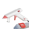 thumbnail image 1 of Hot Glue Gun with 10 Glue Sticks, Fast Heating Craft Tool for DIY Projects, Home Repairs and Card Making, Portable Handheld Adhesive Applicator, B, 1 of 2