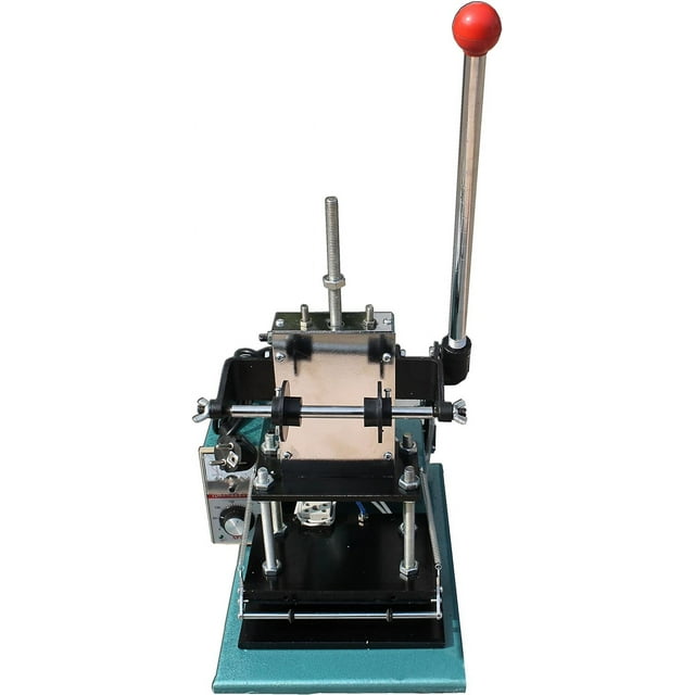 Hot Gold Embossing Stamping Machine for Leather etc.4.5"x7"