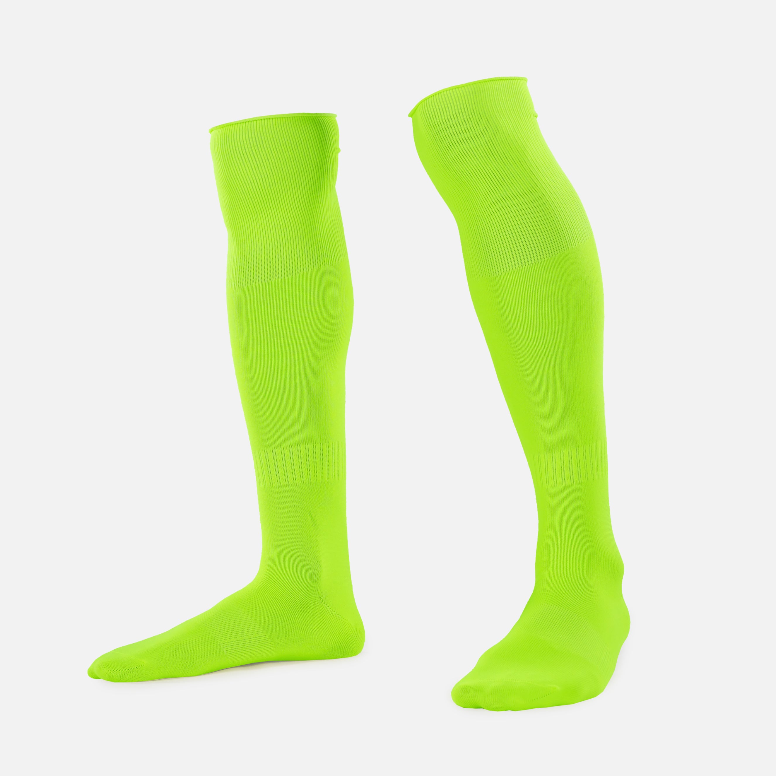 Hot Green Over The Knee Sport Socks