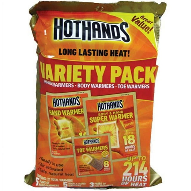 Hot Hands HH210PK48 Chemical Hand Warmers 10 Count Value Pack