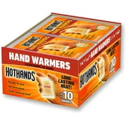 Hot Hands Hand Warmers, 54 Pairs - Long Lasting Heat, Up To 10 Hours Of Heat