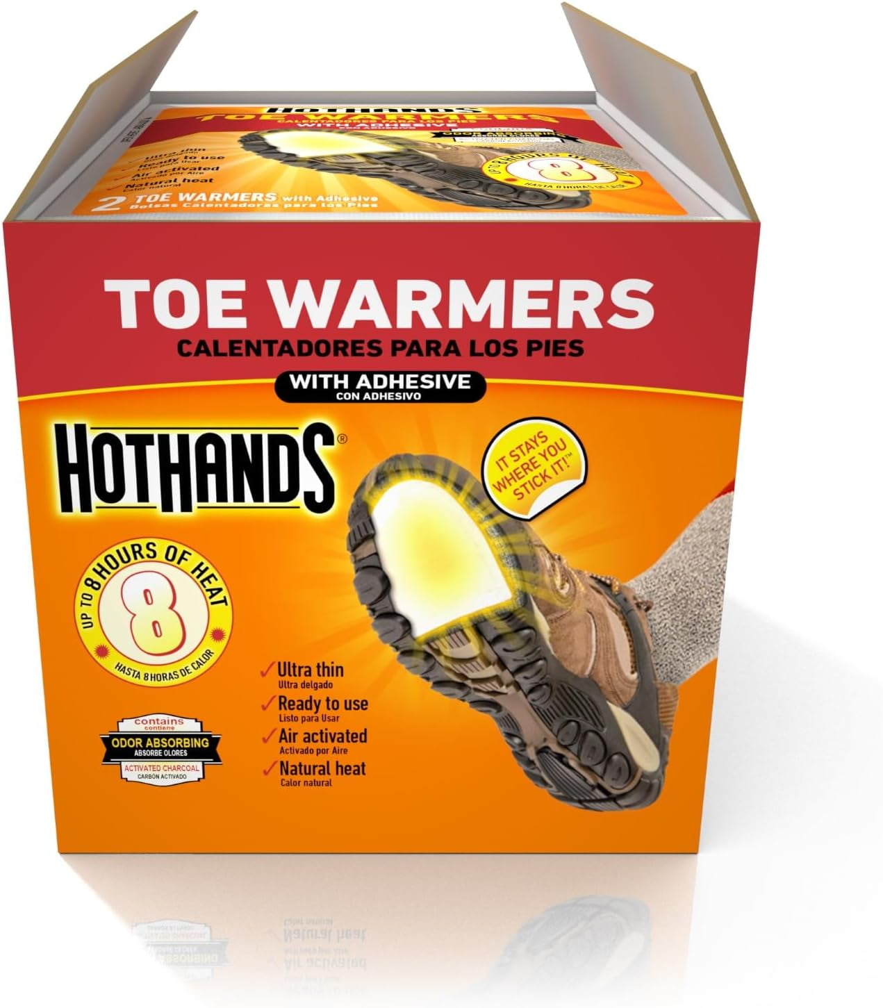 Hot Hands Toe Warmers 54 Pair