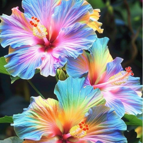 Hot Hardy Perennial -Hibiscus - Low Upkeep - Suitable for Landscaping, Plant Hangers