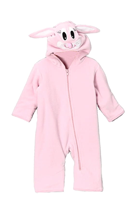 Baby Girls Pink Bunny Bunting (6 Months)