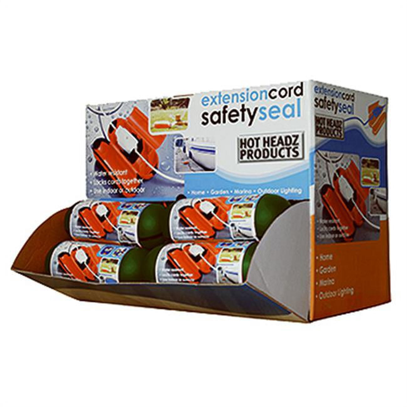 Hot Headz Of America HEXTDSPO Extension Cord Safety Seal Lock