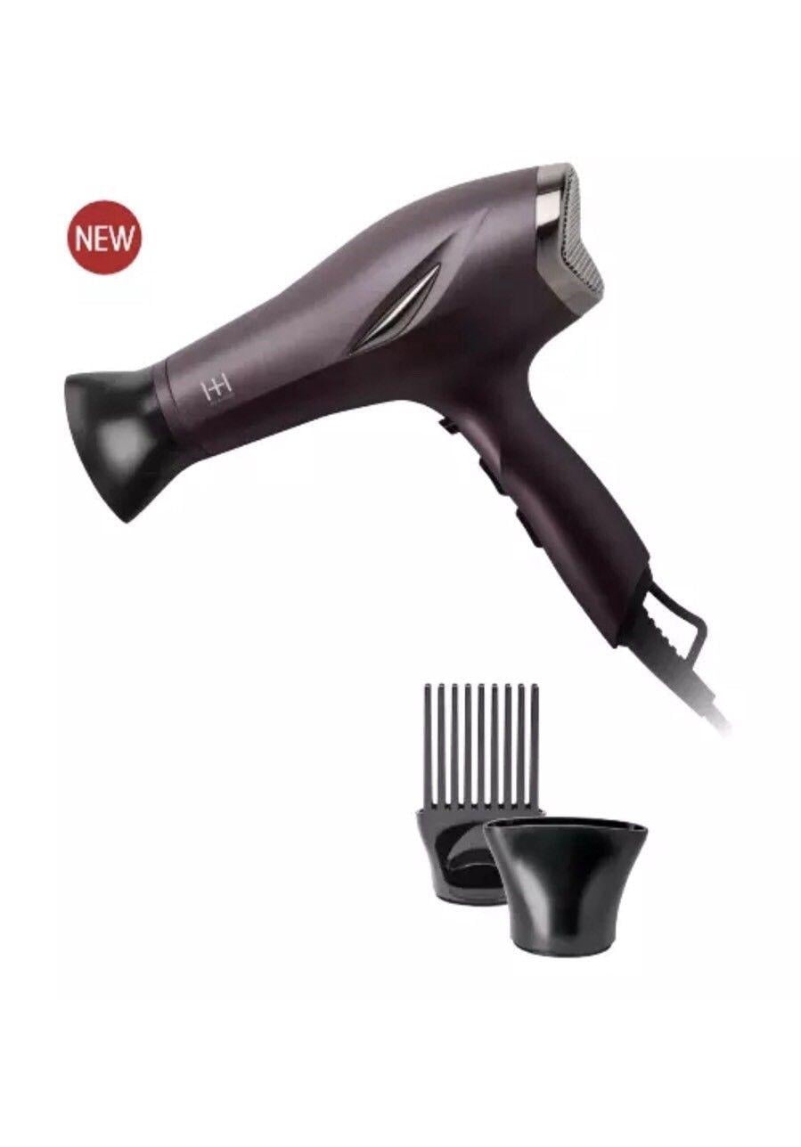 Hot & Hotter 1875 Watt Ceramic Ionic Hair Dryer Purple