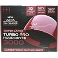 thumbnail image 1 of Hot & Hotter Super Large Turbo Pro Hood Dryer 3000 Ultra Performance Long Life Motor 3x Longer Life, 1 of 4