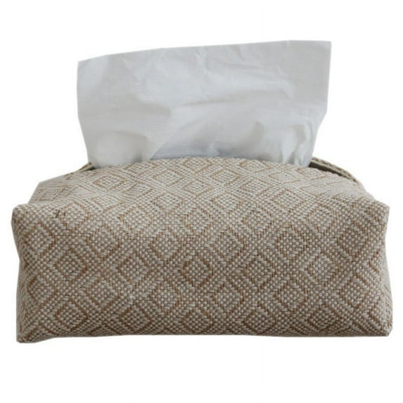 Hot Household Rectangular Facial Tissue Box Solid Color Tissue Box Office Car Plastic Tissue Holder Bathroom Toilet Paper Case