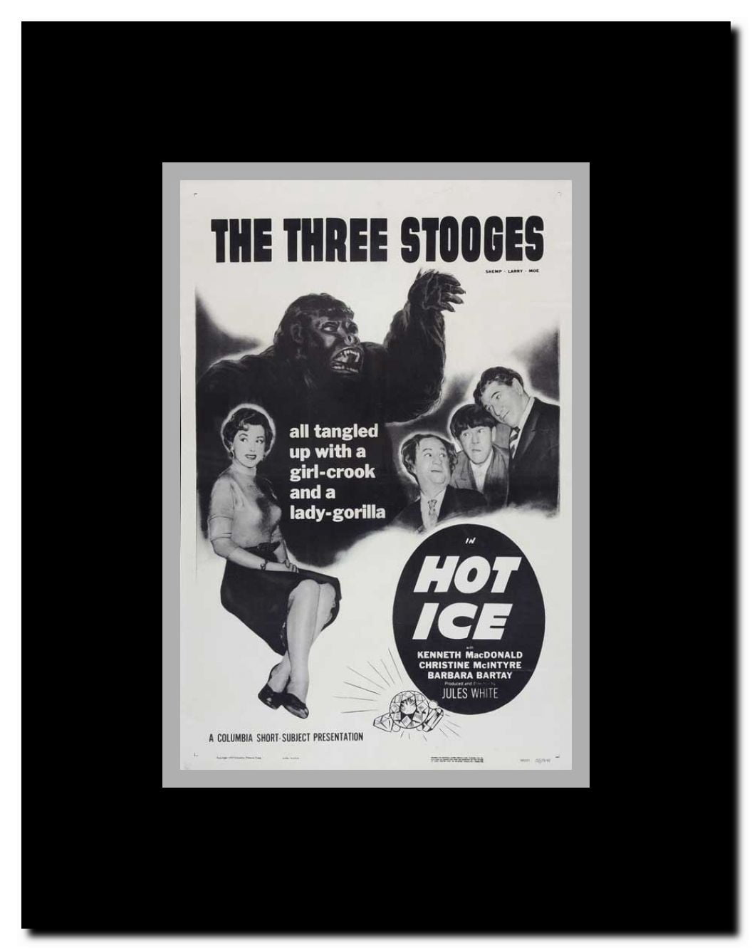 Hot Ice Framed Movie Poster