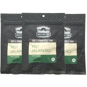 Hot Jalapeno Soft  Tender Style Best  - 3 PACK - Try Our Best Tasting Soft  - 7.5 Total Oz.