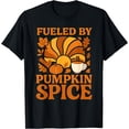 thumbnail image 1 of Hot Kiraa Tee With Fueled By Pumpkin Spice Autumn Coffee Fall S-5Xl T-Shirt, 1 of 2