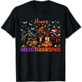 thumbnail image 1 of Hot Kiraa Tee With Happy Hallothanksmas Racoon Halloween Thanksgiv Christmas S-5Xl T-Shirt, 1 of 2
