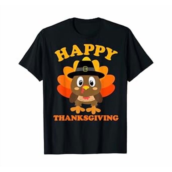 Hot Kiraa Tee With Happy Thanksgiv Shirts Forpilgrim Turkey S-5Xl T-Shirt