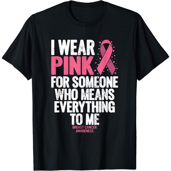 Hot Kiraa Tee With In October We Wear Pink Pink Awareness S-5Xl T-Shirt