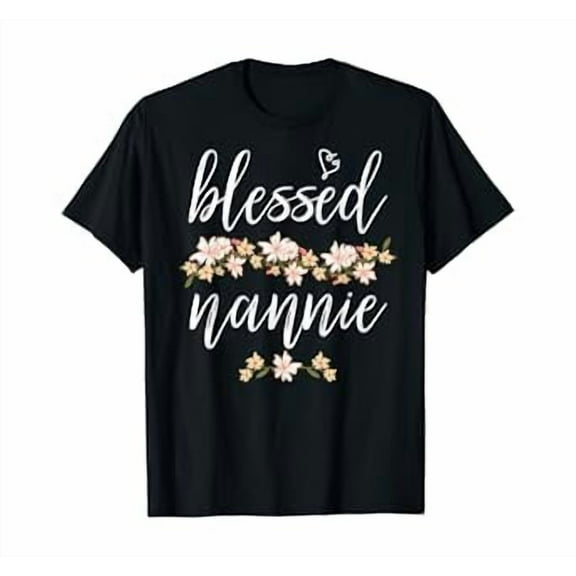 Hot Kiraa Tee With Nannie Cute Thanksgiv Christmas Gifts S-5Xl T-Shirt