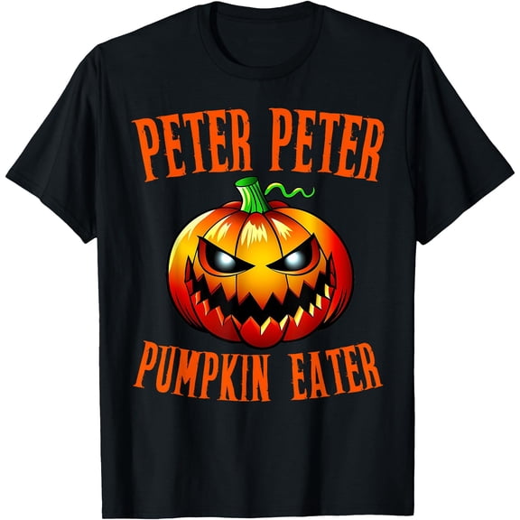 Hot Kiraa Tee With Peter Pumpkin Eater Couples Halloween Costumes S-5Xl T-Shirt