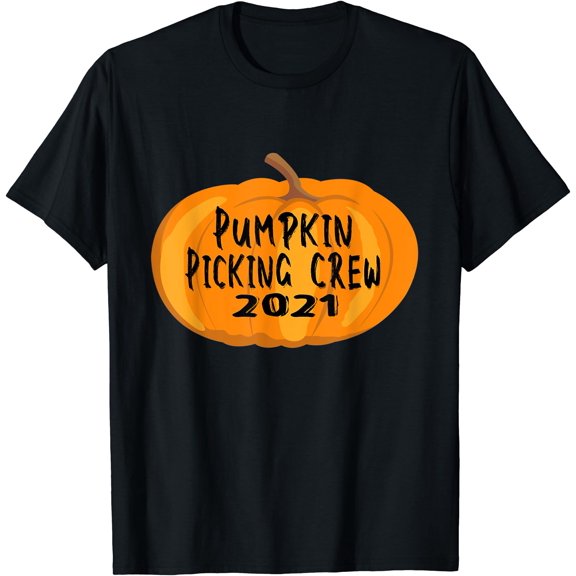 Hot Kiraa Tee With Pumpkin Pick Crew 2021- Halloween Fun S-5Xl T-Shirt
