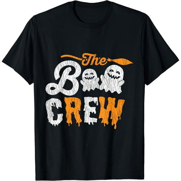 Hot Kiraa Tee With The Boo Crew Squad Adult Kid Team Halloween S-5Xl T-Shirt