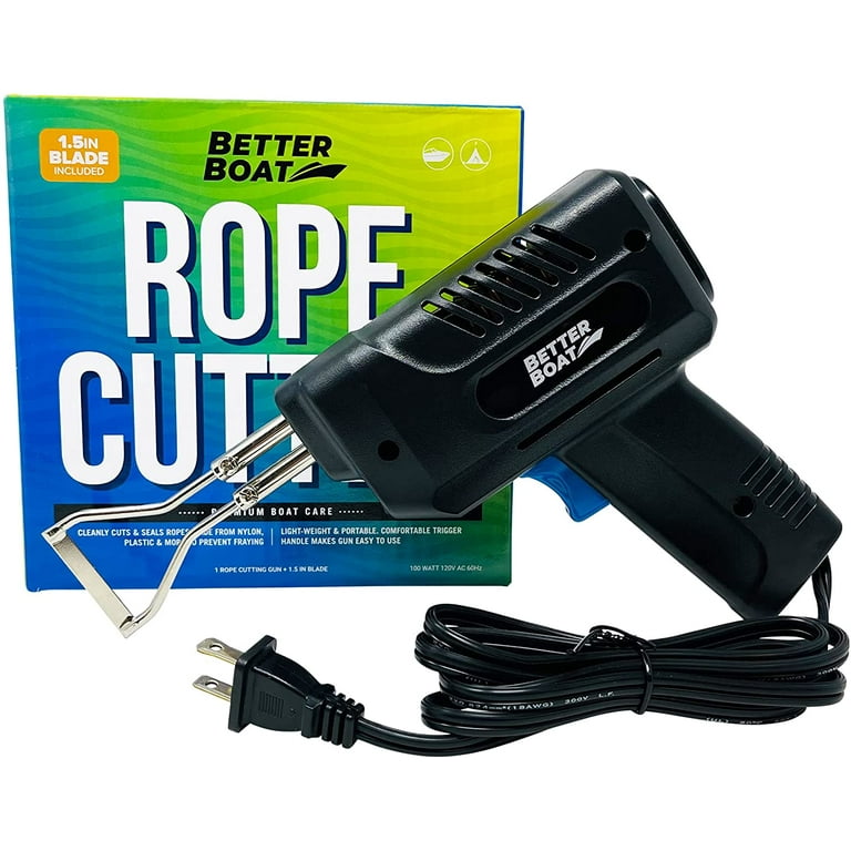 Hot Knife Rope Cutter for Heated Nylon Strap Cutting Marine Grade Lines  Heat and Sealing Tool 