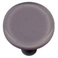 thumbnail image 1 of Hot Knobs HK1036-KRB Dusty Lilac Round Glass Cabinet Knob - Black Post, 1 of 2