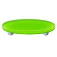 thumbnail image 1 of Hot Knobs HK1205-POB Bubbles Spring Green Oval Glass Cabinet Pull - Black Post, 1 of 1