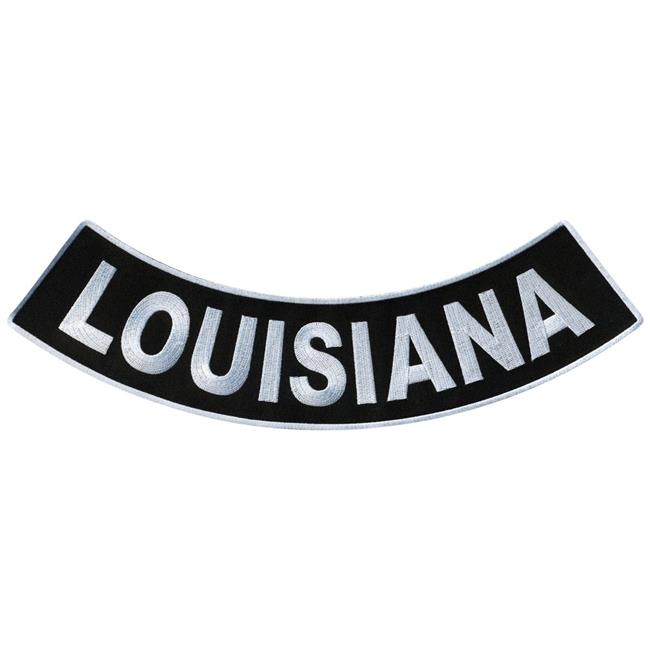 Hot Leathers Louisiana 12” X 3” Bottom Rocker Patch PPM5035 12 Width x ...