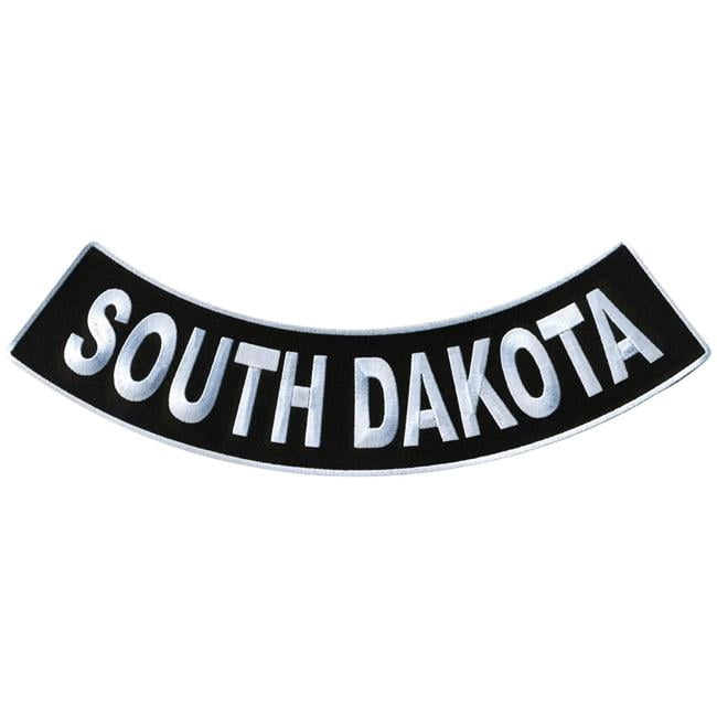 Hot Leathers South Dakota 12” X 3” Bottom Rocker Patch PPM5081 12 Width ...