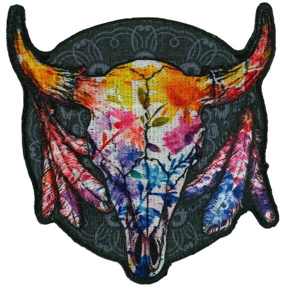 Hot Leathers PPQ1883 3.5 x 3.5 in. Wildflowers Patch - Multi Color
