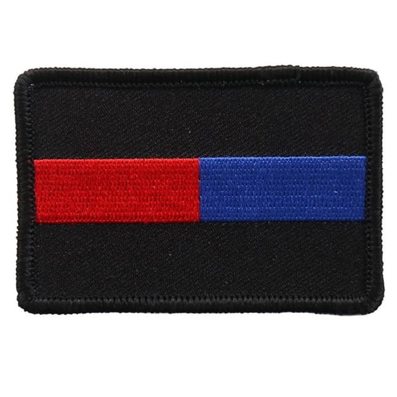 Hot Leathers PPL9621 3 x 2 in. Fallen Fire Officer Patch - Multi Color