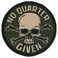 thumbnail image 1 of Hot Leathers PPL9838 No Quarter Given 3"x 3" Patch 3 Width x 3 Height Inches, 1 of 1