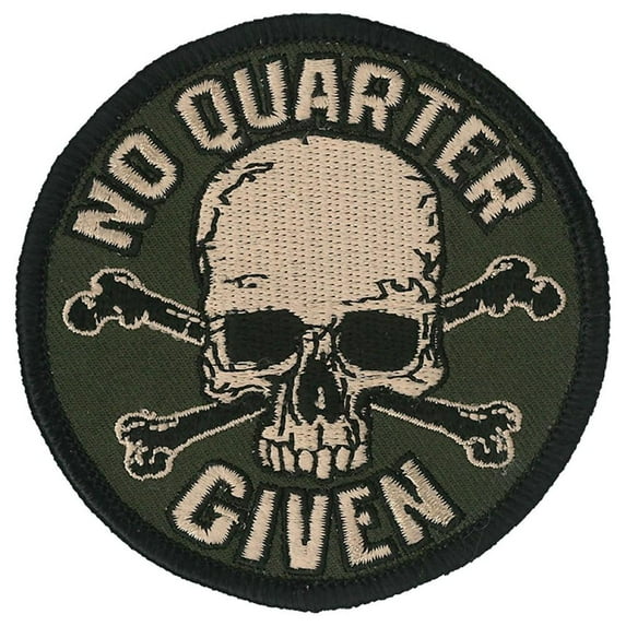 Hot Leathers PPL9838 No Quarter Given 3"x 3" Patch 3 Width x 3 Height Inches