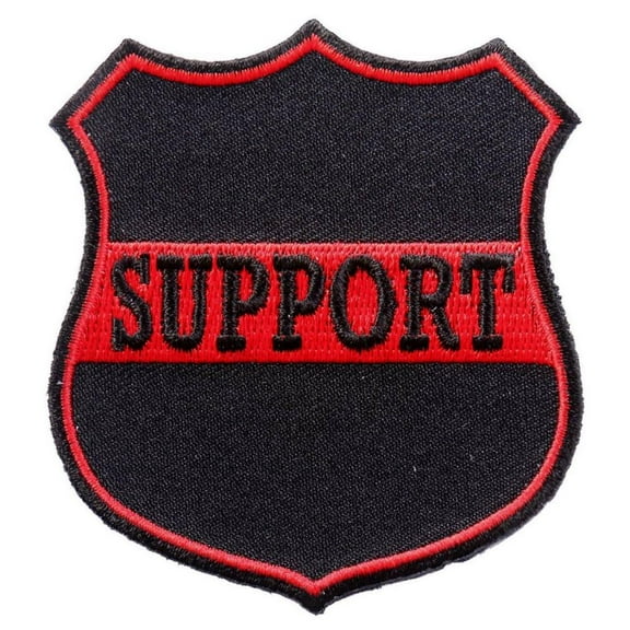 Hot Leathers PPA9860 Support Red 3"x3" Patch 3 Width x 3 Height Inches