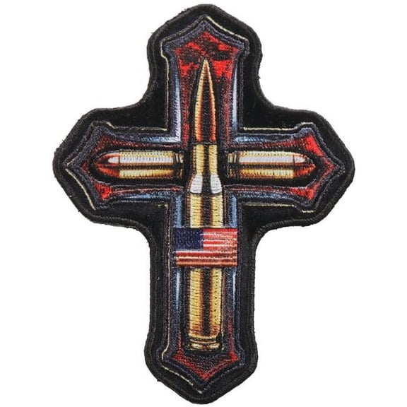 Hot Leathers PPQ1033 3 x 4 in. Bless These Patch - Multi Color