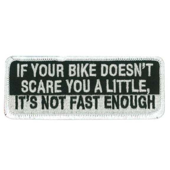 Hot Leathers PPW1202 4 x 1.5 in. Scare You Patch - Multi Color