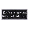 thumbnail image 1 of Hot Leathers PPL9603 You’re A Special Kind Of Stupid 4"x1" Patch 4 Width x 1 Height Inches, 1 of 3