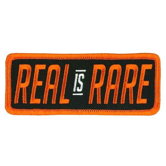 Hot Leathers PPW1068 4 x 2 in. Real is Rare Patch - Multi Color