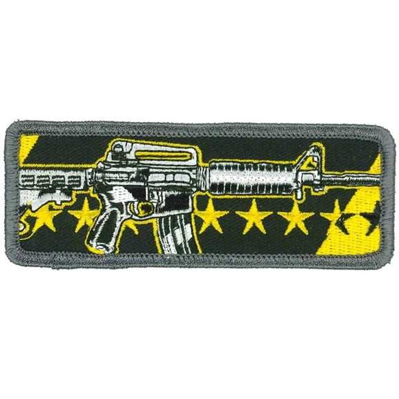 Hot Leathers PPL9971 4 x 2 in. Rifle Patch - Multi Color