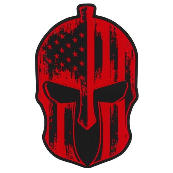 Hot Leathers PPQ1339 7.5 x 12 in. Warrior Patch - Multi Color