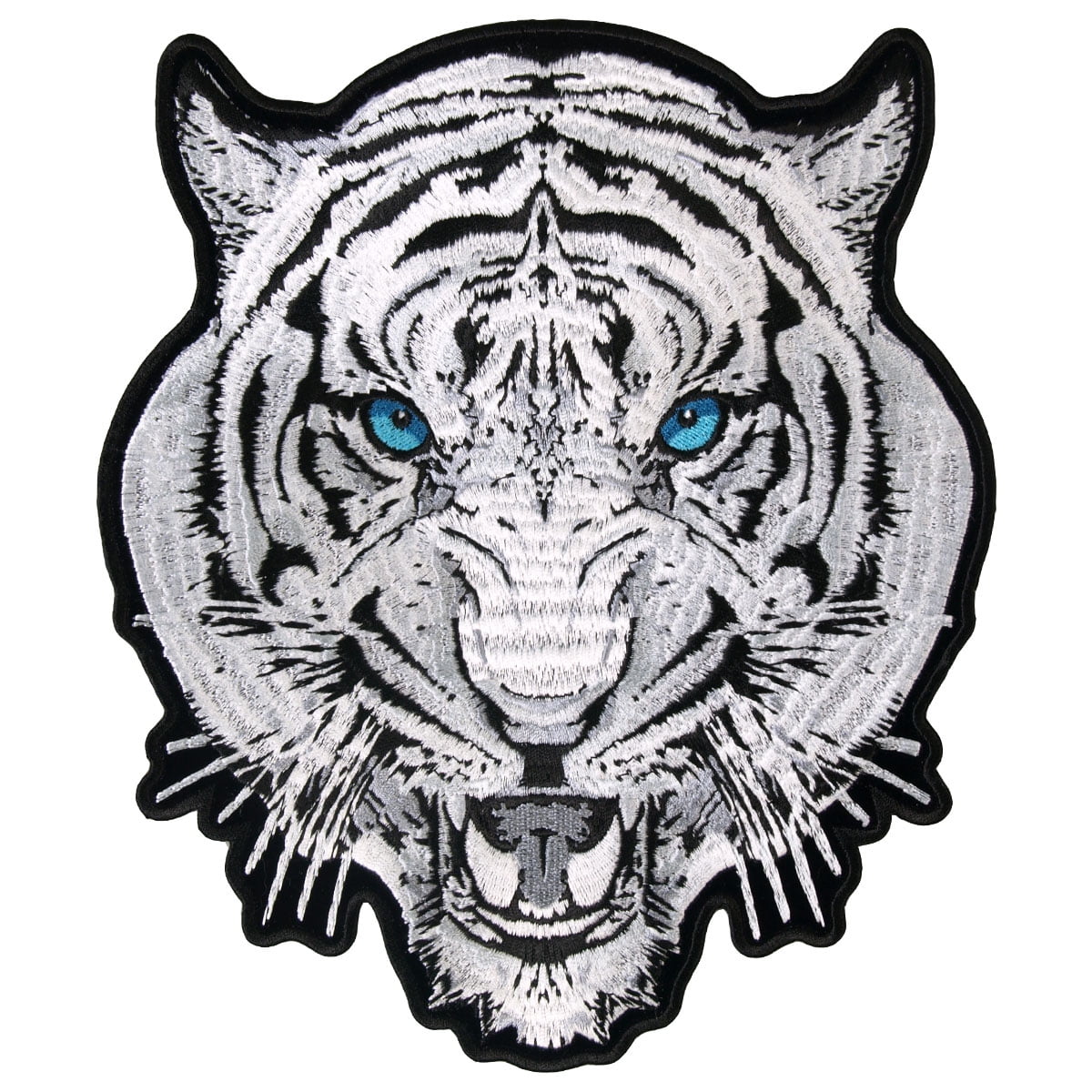 Hot Leathers PPA6917 White Tiger 8" x 9" Patch 8 Width x 9 Height Inches