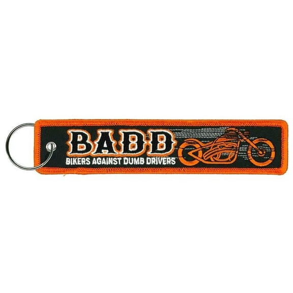 Hot Leathers KCH5021 1.25 x 6.2 in. B.A.D.D. Keychain Fob - Multi Color