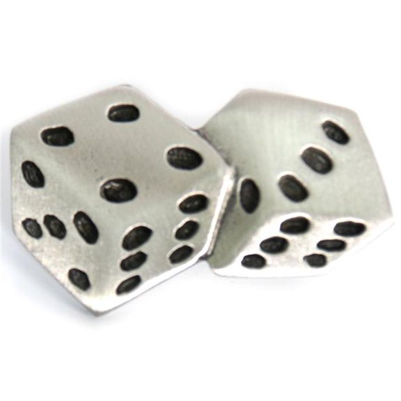 Hot Leathers pna1189 Dice Pewter Biker Pin
