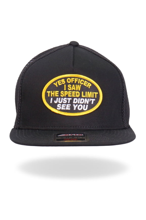 GSH2019 Yes Officer Snapback Hat One Size