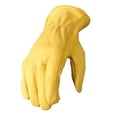 thumbnail image 1 of Hot Leathers GVD1012 Gold Deerskin Leather Driving Gloves Small, 1 of 3