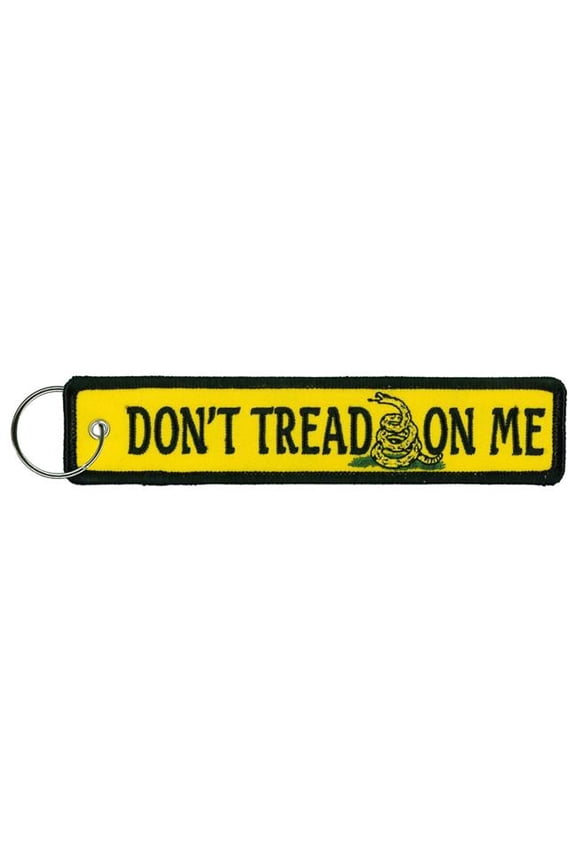 KCH5015 1.25 x 6.2 in. Dont Tread on Me Keychain Fob - Multi Color