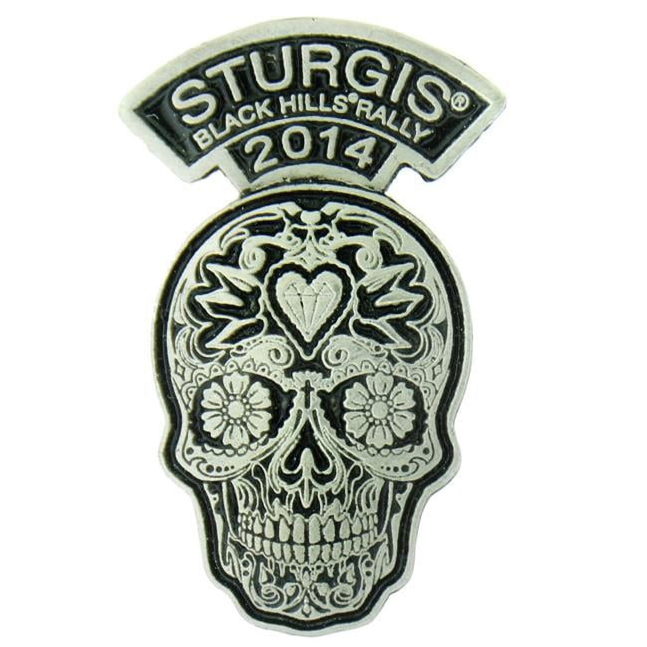 Hot Leathers spa2011 Official 2014 Sturgis Motorcycle Rally Sugar Skull ...
