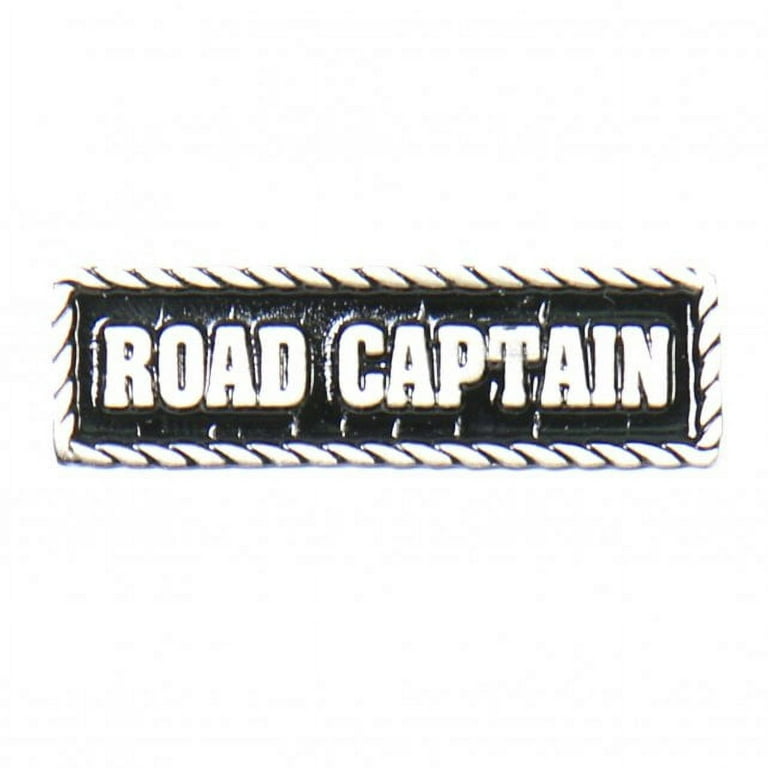 Hot Leathers PNA1089 Road Captain Pin One Size