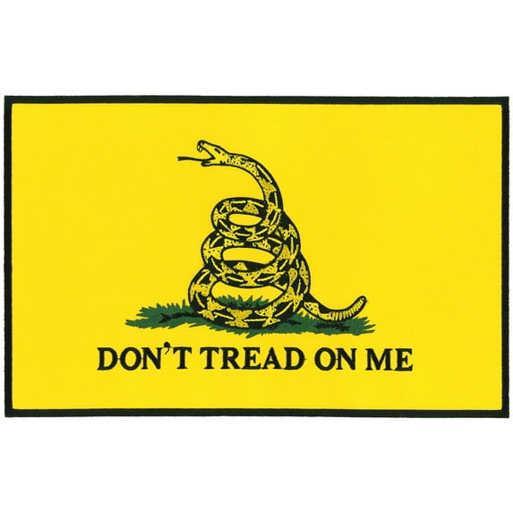 Hot Leathers PPA5366 11 x 7 in. Dont Tread on Me Patch