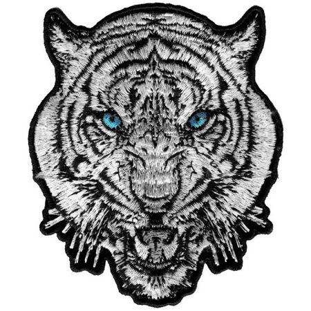 Hot Leathers PPA6913 White Tiger 3" x 4" Patch 3X4
